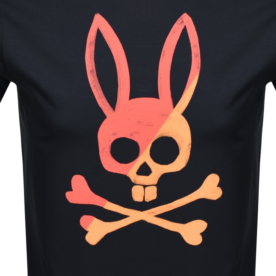 Alternative Image for ProductPsycho Bunny Andover Logo T Shirt Navy3